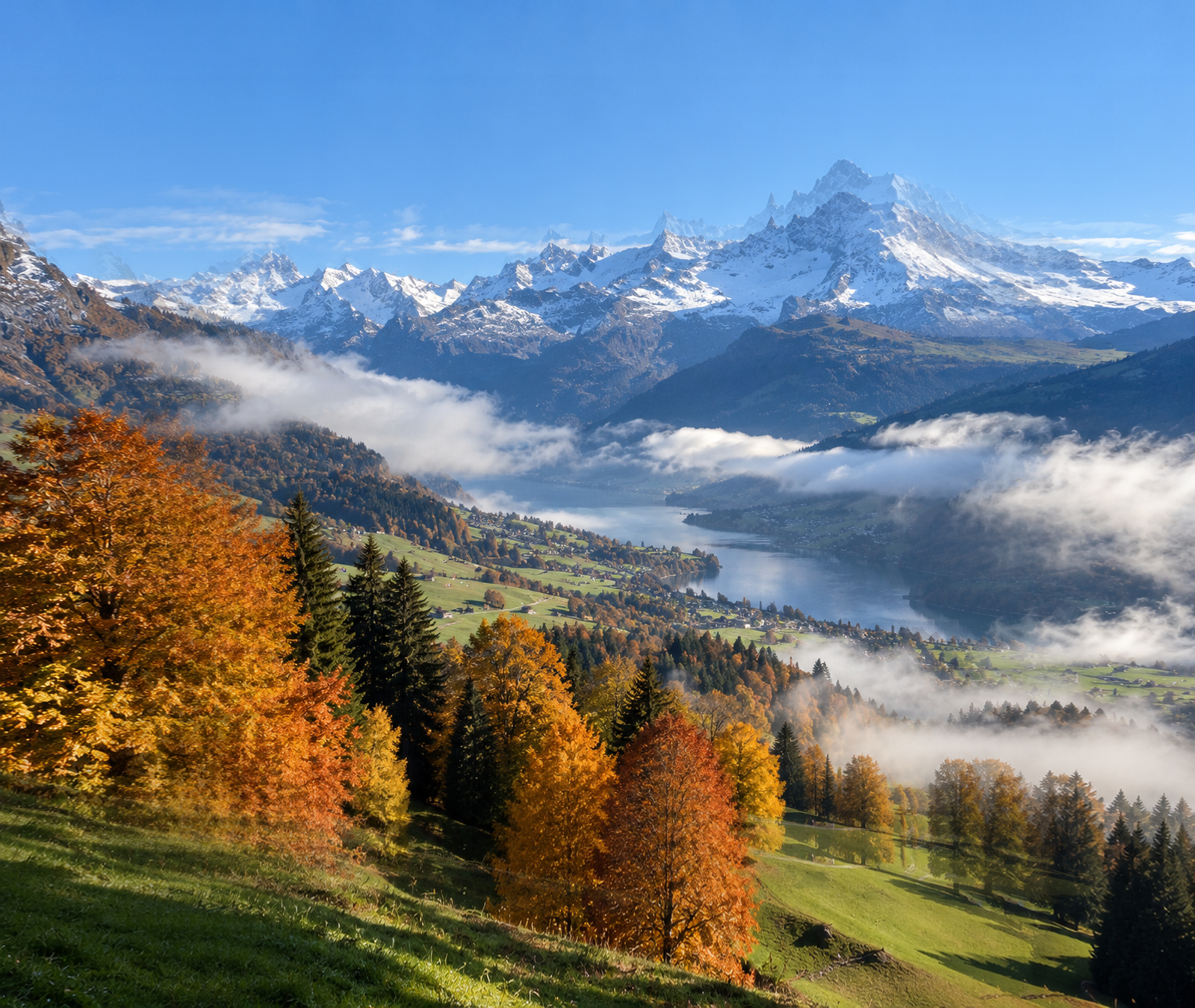 Erst Föhn, dann Schnee: Ein markanter Wetterwechsel steht in den Schweizer Alpen an