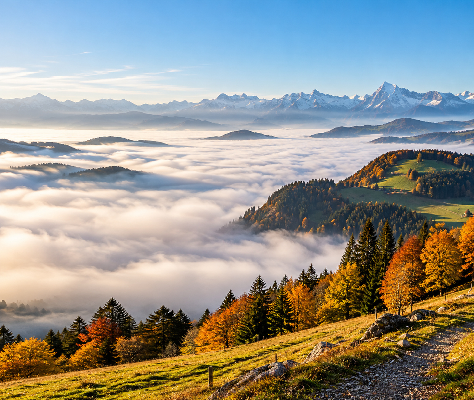 Unten Nebel, oben Sonne: Warum das Wetter zehn Kilometer weiter völlig anders sein kann